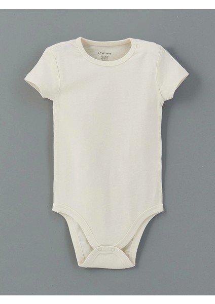 Lcw Baby Turuncu Bisiklet Yaka Erkek Bebek Çıtçıtlı Bodysuit 3'lü fiyatları