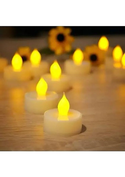 Ledli Mum - Flameless (24 Adet)