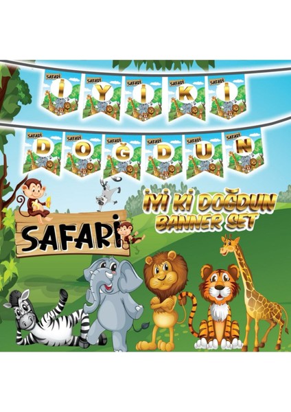 Safari Iyi Ki Doğdun Banner