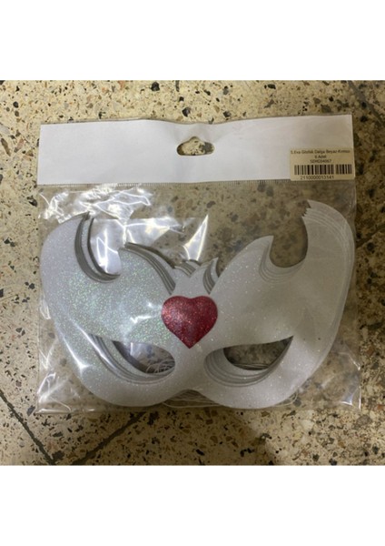 Eva Simli Gözlük Dalga Beyaz (6'lı) fiyatları