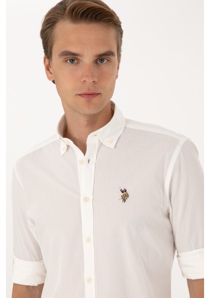 Erkek Krem Gömlek Desenli 50300223-VR071 fiyatları