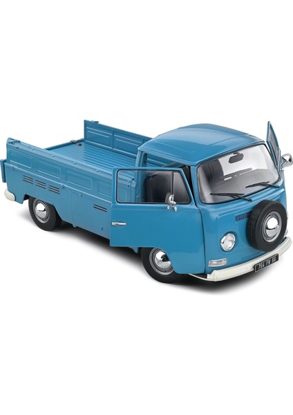 1/18 Volkswagen T2 Pick Up – Blue Petrol – 1968 modelleri