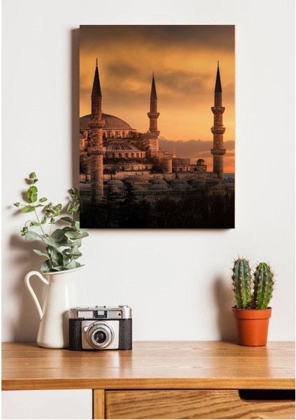 Sultan Ahmet Camii Duvar Dekarasyon Duvar Süsü Kanvas Tablo Canvas ( Ölçü Seçmeyi Unutmayınız : )