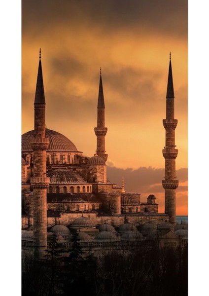 Sultan Ahmet Camii Duvar Dekarasyon Duvar Süsü Kanvas Tablo Canvas ( Ölçü Seçmeyi Unutmayınız : ) fiyatları