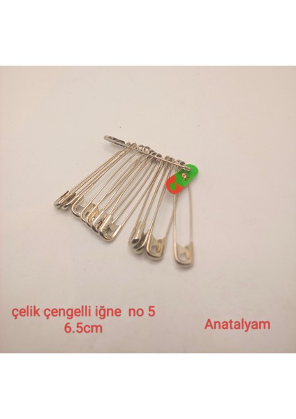 Çengelli Iğne Çelik No5 12 Adet Anatalyan fiyatları