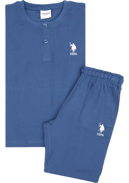 Erkek Çocuk Indigo Pijama Takım 50310803-VR028
