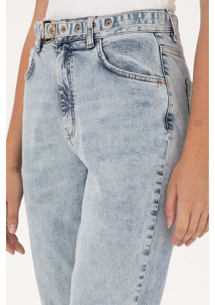 Kadın Açık Mavi Pantolon (Jean) 50300961-DN0021 indirimleri