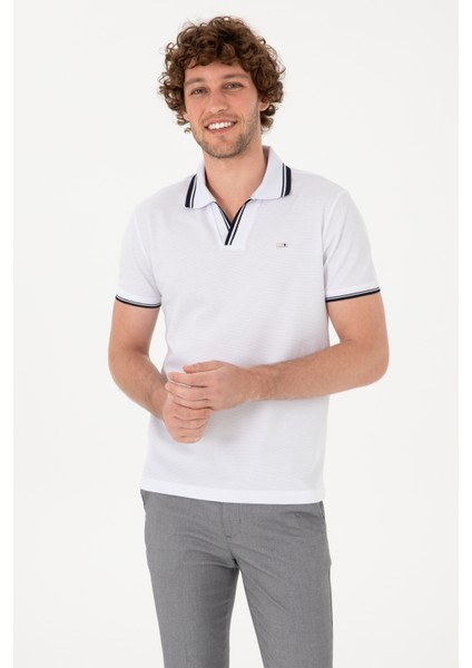 Erkek Beyaz Tişört 50306872-VR013