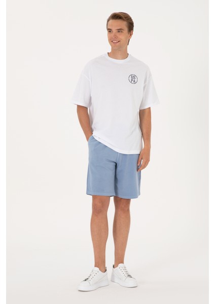 Erkek Mavi Şort (Örme) 50298037-VR036 modelleri