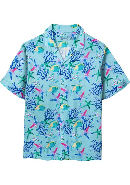 Akvaryum %100 Viskon Erkek Gömlek