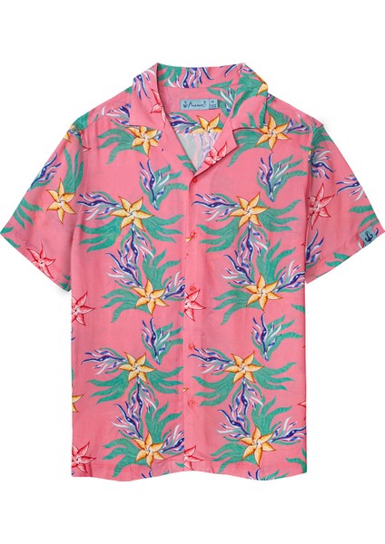 Mercan %100 Viskon Erkek Gömlek