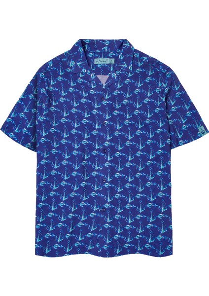 Çapa %100 Viskon Erkek Gömlek