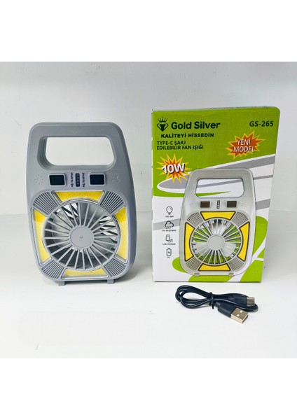 Gold Silver GS-265 Fan