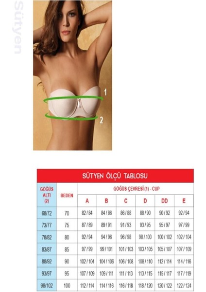 1640 KADIN Balenli Küçültücü Toparlayıcı Sütyen fiyatları