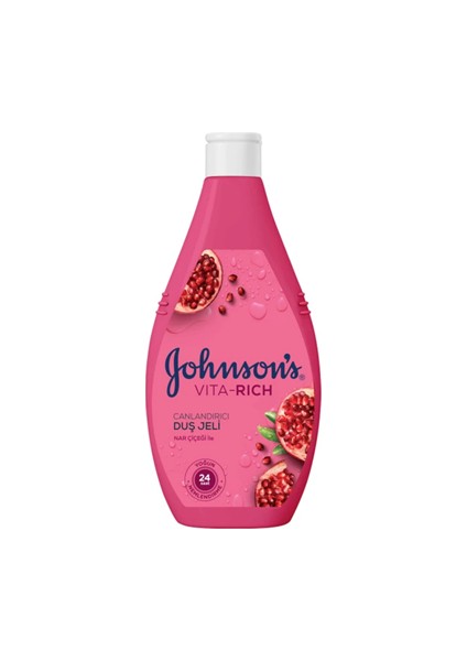 Johnson's Vita-Rich Duş Jeli Seti – 2'li (Nar Çiçeği + Ahududu Özlü) | 2 x 400 ml | Canlandırıcı & Yenileyici Meyve Özlü Duş Keyfi indirimleri