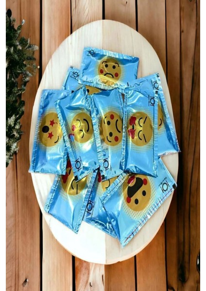 Tek Kullanımlık Islak Mendil 1000 Adet 6X10 cm ( EMOJİ BASKILI ) indirimleri