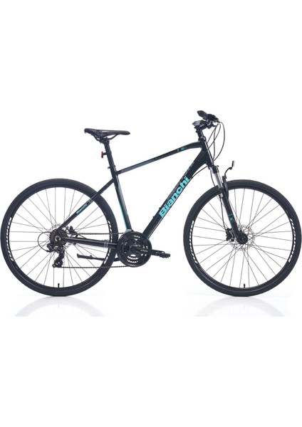 Bıanchı T0018FS 28 Jant 470H AL-6061 21S Vb Black-Celeste