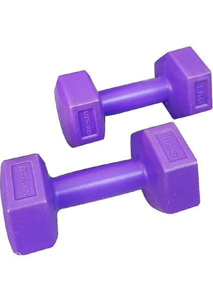 Plastik Dumbell Set 2 Adet 1 kg fırsatları