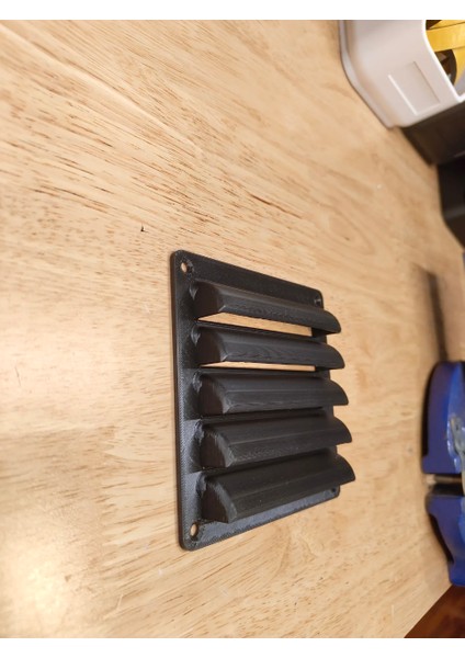 Universal Dış Mekan Havalandırma Menfezi 120 mm Filtreli Tasarım