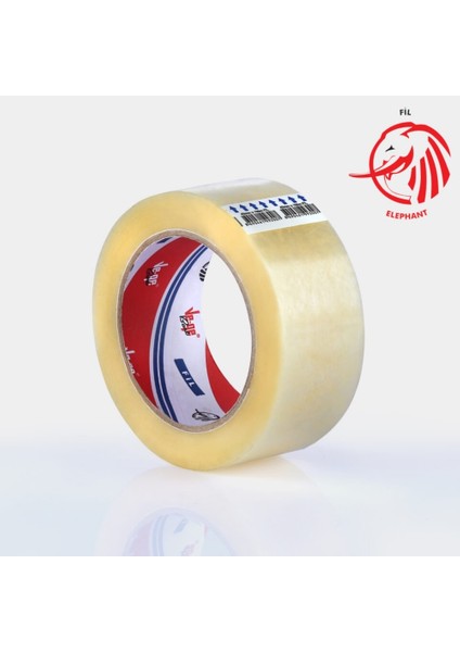 Fil Koli Bandı, 6 Adet, 45 mm x 100 M, Şeffaf, Hotmelt Yapışkan modelleri