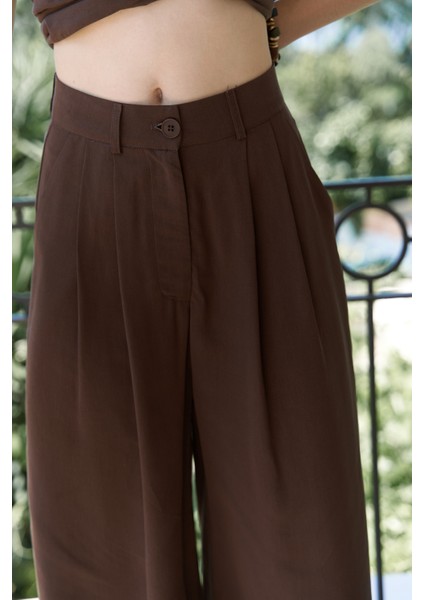 Mila Bordo Bluz Pantolon Takım
