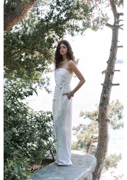 Mila Beyaz Bluz Pantolon Takım modelleri