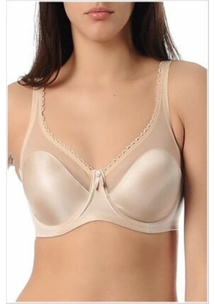 Ten Renk Kadın Balenli Desteksiz Minimizer Sütyen B/c/d Cup 1640 Yeni