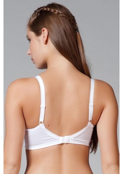 1910 Kadın Dolgusuz Balensiz Toparlayıcı Sütyen Beyaz Renli fiyatları