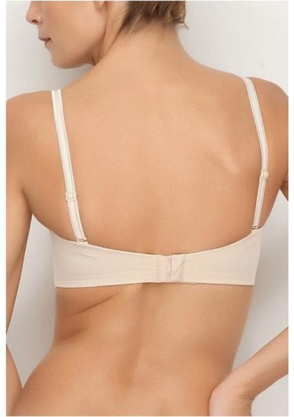 Kadın Straplez Balenli Toparlayıcı Sütyen Dokuma Kumaşla 1680 Modeli