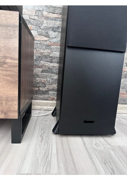 Kule Hoparlör Ayak Seti Uyumlu Şık Tasarım (8 Adet Set) Siyah fiyatları