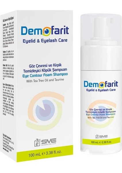 Eyelid Eyelash Care Göz Çevresi ve Kirpik Temizleme Şampuanı 100 ml