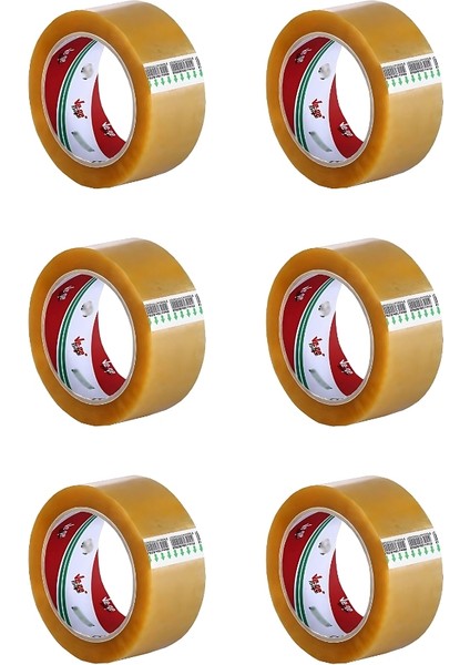 Aslan Koli Bandı, 6 Adet, 45 mm x 100 M, Kahverengi, Hotmelt fiyatları