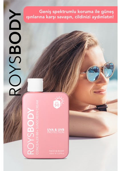 Renkli Cilt Tonu Eşitleyici Güneş Kremi 150 ml Spf 50 fiyatları