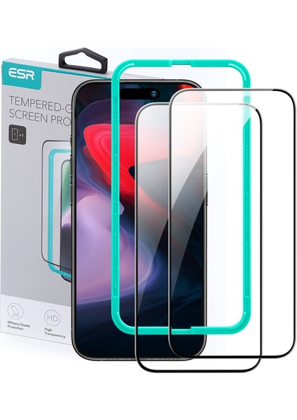 Iphone 15 Pro Anti-Static Temperli Full Cam Ekran Koruyucu 2 Adet fiyatları