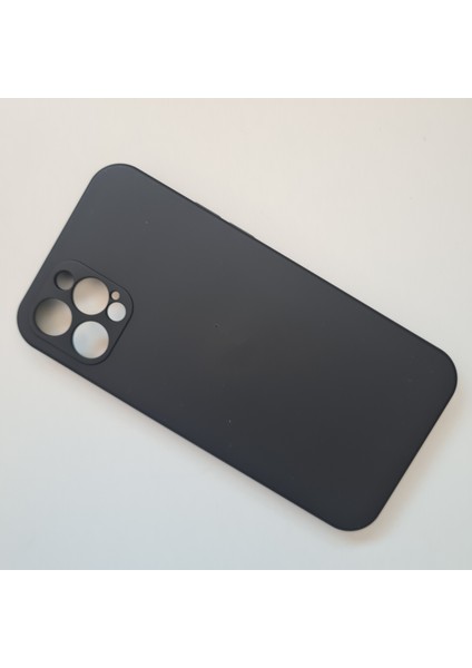 İphone 12 Pro İle Uyumlu Kamera Korumalı Lansman İçi Kadife Esnek Silikon Lansman Kılıf