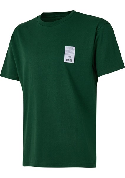 New Balance MNT3521 Yeşil Erkek Tişört