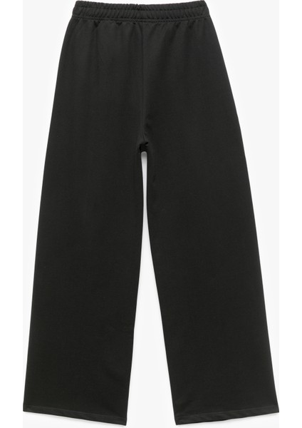 Pamuklu Beli Lastikli Geniş Paça Pantolon fiyatları