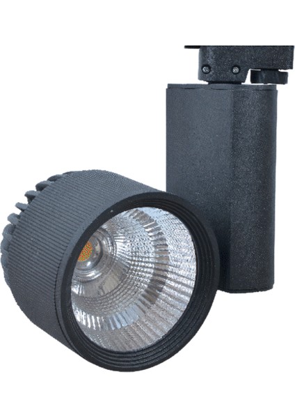 30-40W Siyah Kasa LED Ray Spot | Gün Işığı LED Aydınlatma| Samsung Çip