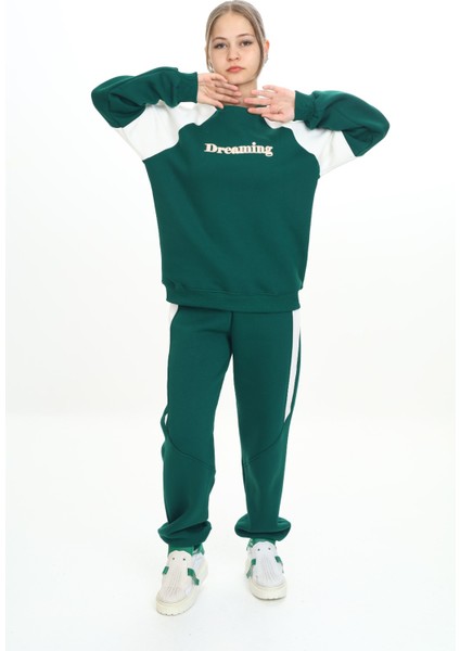 Kız Çocuk Nakışlı Eşofman Takım modelleri