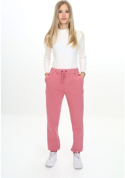 Kız Çocuk Nakışlı Eşofman Alt