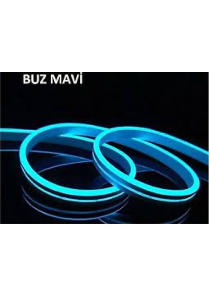 Buz Mavi Neon LED (12V) 50 Metre
