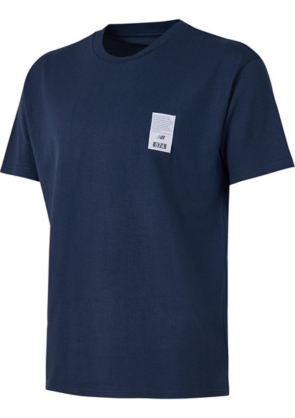 New Balance MNT3521 Lacivert Erkek Tişört