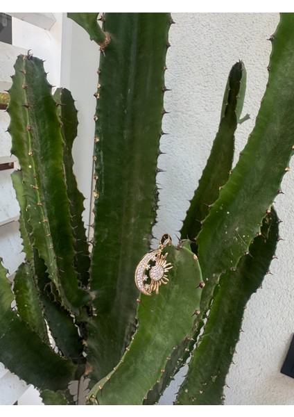 Gold Renkli Ay Güneş Kolye Ucu fiyatları