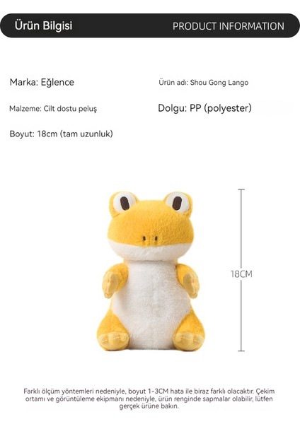 18CM Eğlenceli Bekçi Saray Lango Peluş Oyuncak Sevimli Uyku Yastık Kız (Yurt Dışından) fırsatları