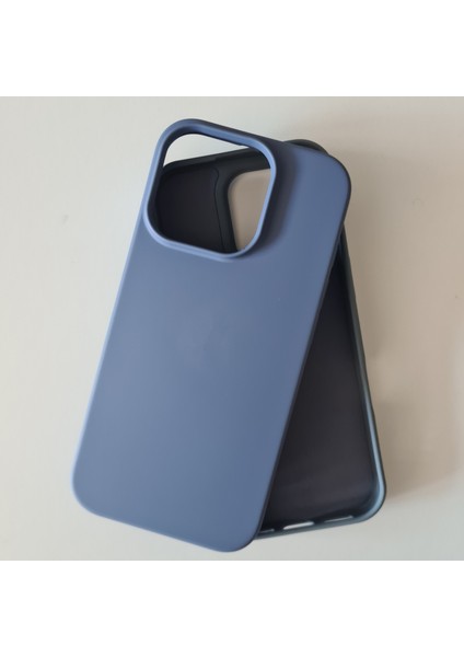 İphone 16 Pro İle Uyumlu İçi Kadife Esnek Silikon Lansman Kılıf