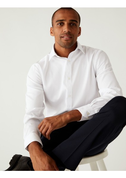 Saf Pamuklu Regular Fit Gömlek