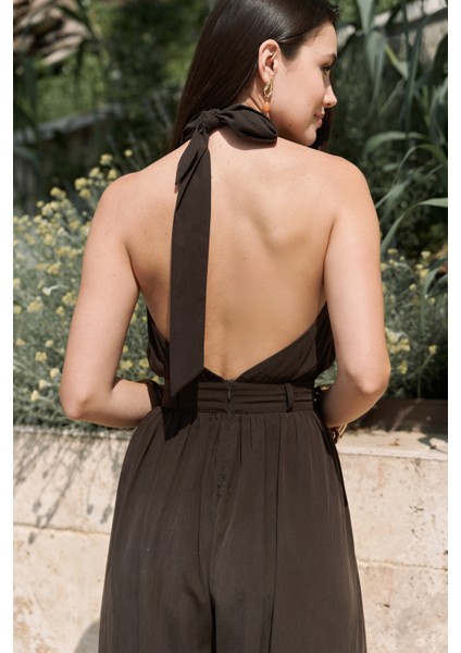 Lios Pencere Detay Kahve Uzun Tulum