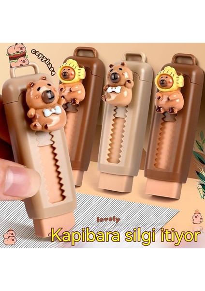 5 Adet Kapibala Silgi Ilkokul Öğrencileri Için Özel, Talaş Olmadan Temiz Değiştirme Silme (Yurt Dışından) fiyatları