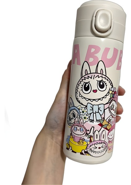 Patlama Labubu Sevimli Karikatür Termos Dak 304 Paslanmaz Çelik (Yurt Dışından)