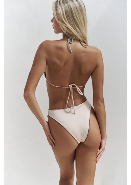 Adira Yan Bağlama Çift Desen Yeşil Bikini Altı indirimleri